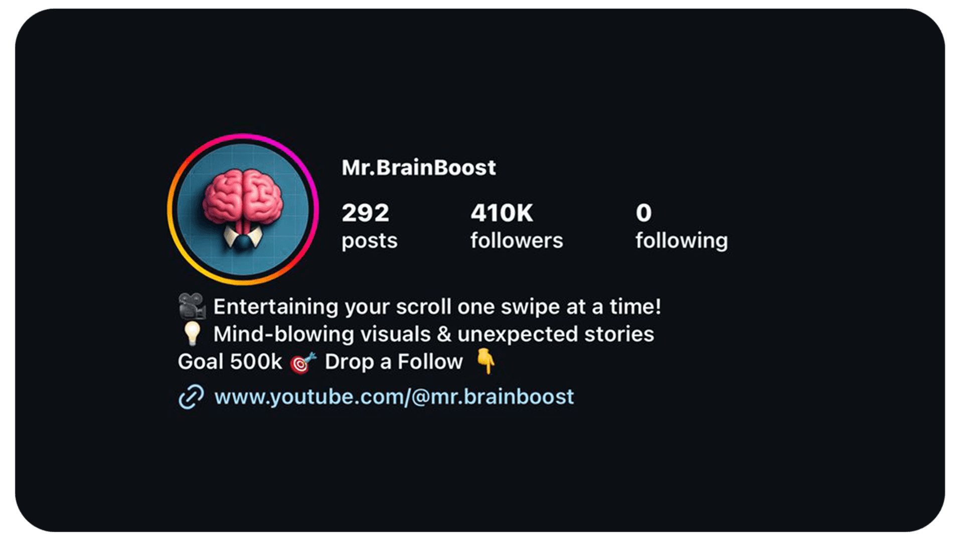 Mr. Brainboost, Realistic 3D Character Series